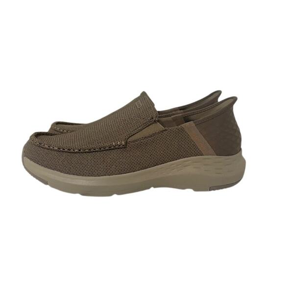SKECHERS Parson Ralven Slip On Men Taupe Shoe | 10.5 - Picture 1 of 7
